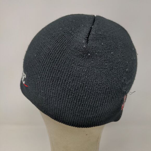 IKO Men's Beanie Hat Black OSFA Acrylic Setting the Standard Embroidered Logo - Picture 5 of 12